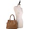 Classy Multi-Compartment 2-Way Satchel MH-BS3366