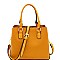 Classy Multi-Compartment 2-Way Satchel MH-BS3366