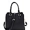 Classy Multi-Compartment 2-Way Satchel MH-BS3366