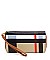 Zip Around  Plaid Check Printed Wallet Wristlet