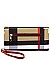 Tartan Plaid Check Clutch Wallet Wristlet