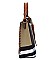 Plaid Check Bucket Satchel