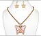Butterfly Necklace Set
