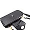 Cellphone Compartment Cross Body Wallet