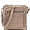 Modish Braided Tassel Accent Multi-Compartment Cross Body MH-BW2134A