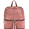 TASSEL ACCENT WHIP STITCHED BACKPACK