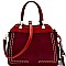 Stud Accent 2 in 1 Satchel Wristlet SET MH-BY4073S