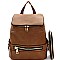 Multi-Pocket Fashion Backpack Wallet SET