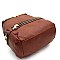 Multi-Pocket Fashion Backpack Wallet SET