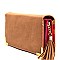 C039L-LP Multi-colored Interior Triple Compartment Bohemian Wallet