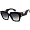 Pack of 12 Iconic Color Square Frame Sunglasses Set