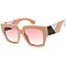 Pack of 12 Iconic Color Square Frame Sunglasses Set