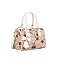 Oval Cherry Print Satchel