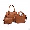 3 IN 1 STYLISH SATCHEL TOTE CLUTCH SET