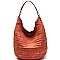 CJF023-LP Embossed Two-Tone Hobo