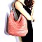 CJF023-LP Embossed Two-Tone Hobo