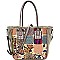 Multi-Colored Vintage Patchwork 2-Way Tote MH-CJF060