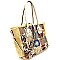 Multi-Colored Vintage Patchwork 2-Way Tote MH-CJF060