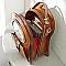 Functional Clock Face Convertible Grab Bag Backpack Shoulder Handbag