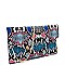 Snake Print Envelope Clutch