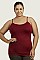 PACK OF 6 PIECES LADIES CAMISOL PLUS SIZE MUCM100X