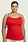 PACK OF 6 PIECES LADIES CAMISOL PLUS SIZE MUCM100X