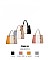 David Jones Color Block Tote Handbag
