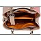 David Jones Color Block Tote Handbag