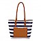 David Jones Stripped TOTE Handbag