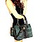 Crocodile Embossed 2 in 1 Tote Cellphone Holder SET MH-CMS017
