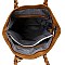 Chic Tassel Accent Braided Strap Tote Wallet SET MH-CMS019W