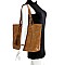 Chic Tassel Accent Braided Strap Tote Wallet SET MH-CMS019W