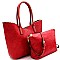 Stitch Accent 2 in 1 Two-Tone Tote Value Set