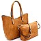 Stitch Accent 2 in 1 Two-Tone Tote Value Set