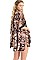Fashion Python Print Kimono Cardigan