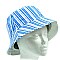 Stripe Cotton Sun Hat