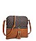 Monogram Print Cross Body