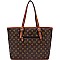 CH-CS2473 Classic Monogram Tote Shopper Bag