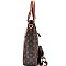 Classic CH-CS2597 Monogram Multi-Pocket Satchel with wallet