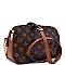 Classic Monogram Chain Strap Cross Body Bag
