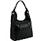 Stylish Whipstitched Perforated Detail Single Strap Hobo MH-CTD0014