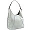 Stylish Whipstitched Perforated Detail Single Strap Hobo MH-CTD0014
