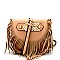 CTF0001-LP Fringed Convertible Fanny Pack Crossbody