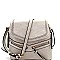 Stylish Braid Accent Convertible Backpack Shoulder Bag MH-CTF0012