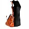 Whipstitched Convertible Satchel & Backpack