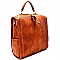 Whipstitched Convertible Satchel & Backpack