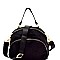 Multi-Compartment Nylon Dome-Shaped Cross Body MH-CW1984