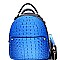 Crocodile Embossed Convertible Backpack Wallet SET MH-CY6795W