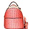 Crocodile Embossed Convertible Backpack Wallet SET MH-CY6795W