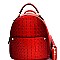 Crocodile Embossed Convertible Backpack Wallet SET MH-CY6795W